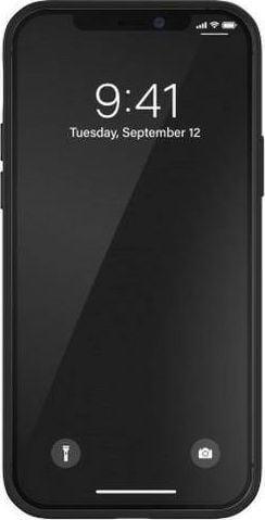 Futrollë telefoni Adidas OR Molded Case Woman, për iPhone 12 Pro, lëkurë, e zezë