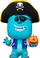Figurë koleksionuese Funko POP Disney Pixar Halloween Sully, vinil, 14cm, shumëngjyrëshe