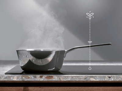 Pllakë me induksion Electrolux EIS7548, 4 zona, FlexiBridge, gri e errët