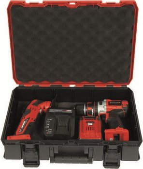 Kuti veglash Einhell E-Case S-F 4540011, polipropilen, e zezë