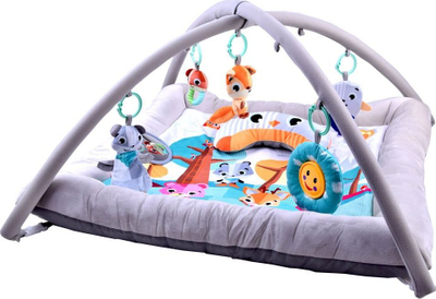 Shtrat lojërash për bebe Aga4Kids, me hark lojërash, shumëngjyrësh
