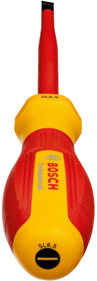 Kaçavidë izoluese Bosch Professional VDE, 6.5mm, 125mm, e kuqe