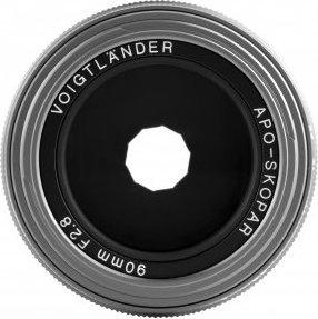 Objektiv Voigtlander APO Skopar 90mm f/2.8 për Leica M, telefoto, argjend