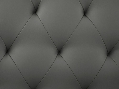 Krevat dopio Beliani Essonne, 180 x 200 cm, lëkurë sintetike, gri