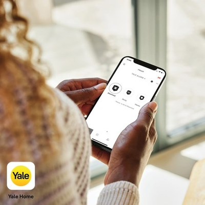 Sirenë e jashtme Yale Outdoor Siren, 100dB, për Yale Home App, e verdhë