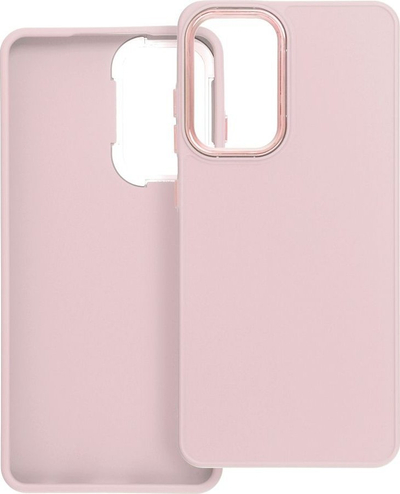 Mbulesë telefoni OEM Cover FRAME për Samsung A52 A52s, TPU, me mbrojtje kamere, rozë e çelët