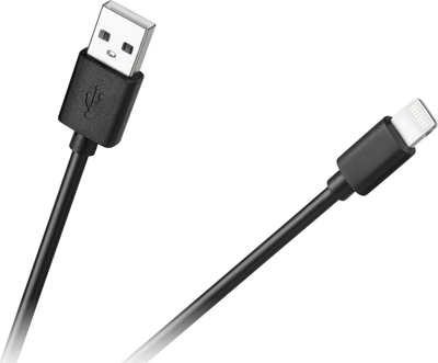 Kabllo USB A në Lightning Cabletech, 1m, e bardhë