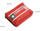 Set i ndihmës së parë për veturë Car First Aid Kit, me pajisje bazike, i kuq