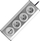 Prizë kuzhine Orno Furniture, 3x2P+E Schuko, 2xUSB, inoks