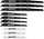 Set tehësh për sharrë reciproke GRAPHITE 57T566, 10 copë, HCS BIM