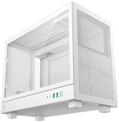 Kути за PC DeepCool CH160 Plus WH, SFF, Mini ITX Micro ATX, бела