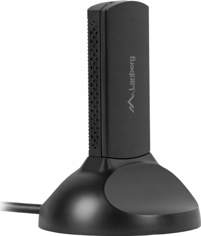 Адаптер WiFi Lanberg NC-3000-WI, USB 3.0, WiFi 6 три опсези, црн