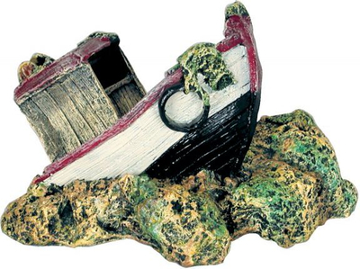 Dekorim për akuarium Xolux, 17 x 12.5 x 12 cm, i kuq/gjelbër