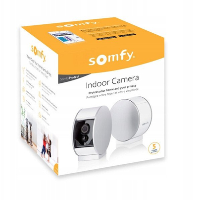Kamerë sigurie Somfy Indoor Pro, Wi Fi, detektim lëvizjeje, e bardhë