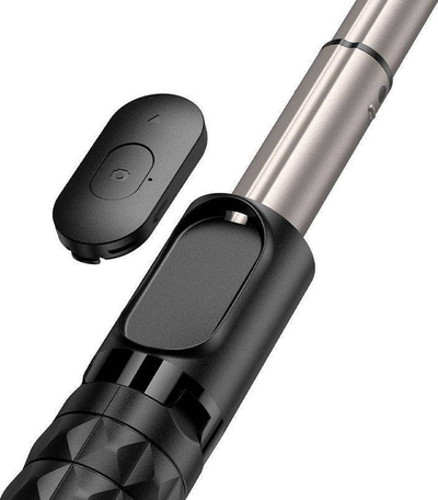 Shkop selfie tripod Mcdodo, Bluetooth, me llampë LED, i zi