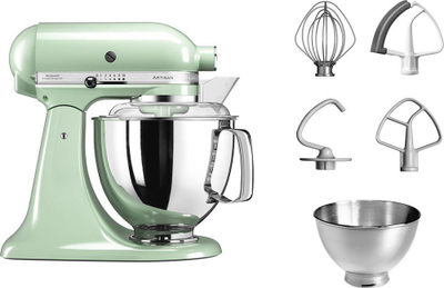 Mikser planetar KitchenAid 5KSM175PS EPT Artisan, 4.8L, 300W, jeshile pastel