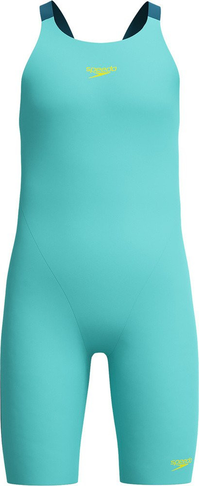 Kostum noti Speedo Fastskin Endurance+ Max Openback Kneeskin, për goca, turkez