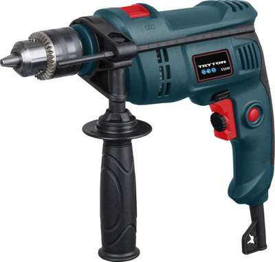 Trapano goditës Tryton 550W, mandrinë me çelës 13mm, L R