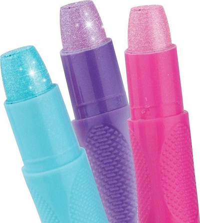 Молив за бојадисување коса Nebulous Stars Glitter Hair Chalk Pens, со сјај, 1 парче