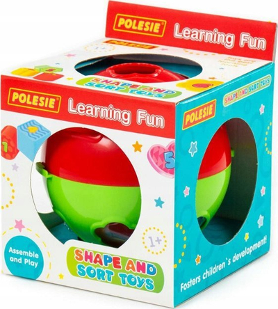 Lodër edukative Polesie 89427, sorter me forma në sferë, 12m+, shumëngjyrëshe