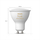 Llambë spot e mençur Philips Hue White Ambience GU10, set 2 copë, GU10, dritë e bardhë e rregullueshme