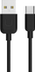 Kabllo USAMS U-Turn, USB-A në USB-C, 2A, 1m, e zezë 
