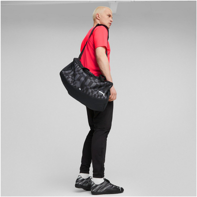 Çantë sportive Puma individualRise Small Bag 79912 03, poliester, e zezë gri