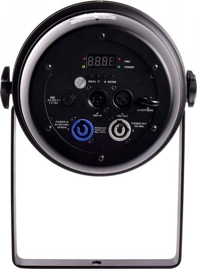 Reflektor skenik Light4Me PAR 64 100W LED Zoom, COB, 3000K, i zi