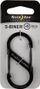 Karabinë Nite Ize S-Biner, çelik inox, 1.8", e zezë