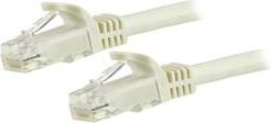 Kabllo patchcord StarTech, Cat.6, 0.5 m, e bardhë