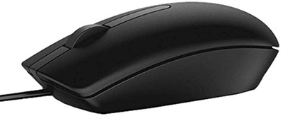 Mouse me kabllo Dell MS116, optik 1000 dpi, USB, i zi
