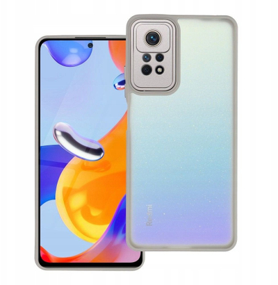 Kutia mbrojtëse Variete për Xiaomi Redmi Note 11 Pro 11 Pro 5G, dizajn Steel, e argjendtë