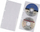 Xhep plastik për CD DVD Durable Punched Pockets S, mban gjer 2 disqe, polipropilen, transparent