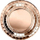 Pjata letre dekorative rose gold, rrumbullake, 18 cm, set 6 copë