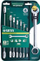 Set çelësa me trratë SATA ST08007ASJ, 8 copë, 8 deri 19mm, metalik