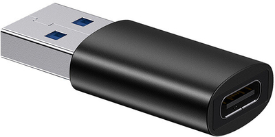 Përshtatës Baseus mini OTG Ingenuity, USB-A 3.1 - USB-C (M/F), i zi