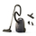 Fshesë me kese Electrolux 500 Clean EB51C2DB, 750W, filtër HEPA, blu e errët