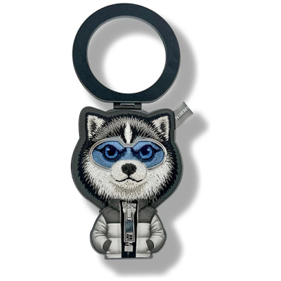 Varëse çelsash Nimmy Cool&amp;Cute 2.0 Wolf, magnetike, e zezë