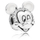 Rruazë për byzylyk Pandora Mickey Mouse, e argjendtë