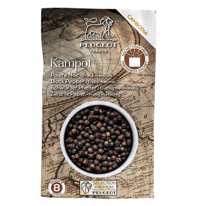 Црн бибер Пежо Кампот, Премиум, 70g, црн