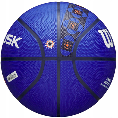 Top basketbolli Wilson WNBA Rebel Edition 2023, madhësia 6, për mrena edhe jashtë fushe, blu