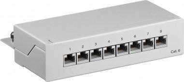 Panel patch M CAB RJ 45, 8 porta CAT6, STP