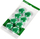 Magnete BNT Green Magnet, Ø20mm, set me 8 copë, jeshile