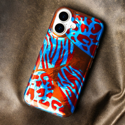 Mbulesë telefoni Apgo Animal Print, për iPhone 12 12 Pro 6.1", kameleon shumëngjyrëshe