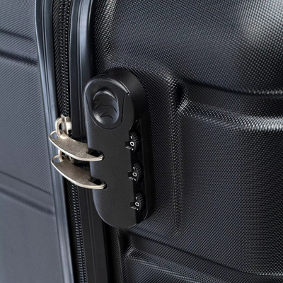 Valixhe Martes Hard Case Szumen 63, 63L, ABS, me rrota 360°, e zezë