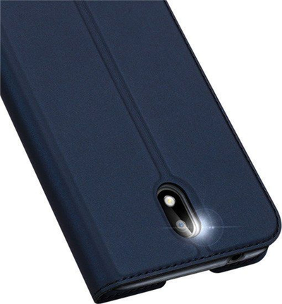 Футрола за телефон Dux Ducis Skin Pro за Nokia 1.3, тип книга, со џеб за картички, црна