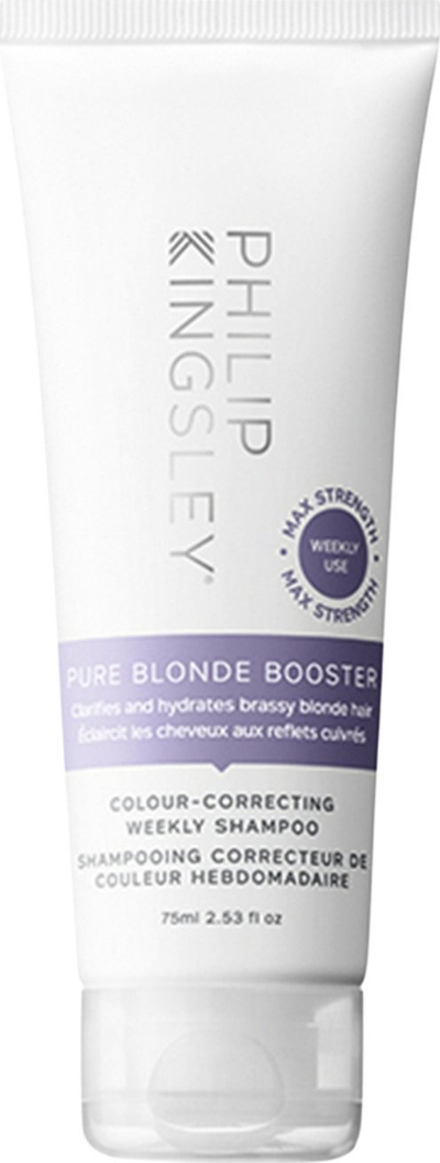 Shampo flokësh Philip Kingsley Pure Blonde Booster, hidratim dhe pastrim, 75ml