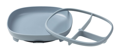 Pjatë ushqimi b.box 2in1 Suction Plate, me vakum, me ndarëse, latte