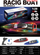 Varkë me pult RoGer R/C High Speed Racing Boat, 2.4 GHz, rreze 100 m, e zezë