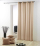 Perde me unaza Essential Linen, 140 x 280 cm, poliester, bezhë